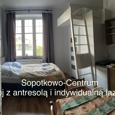 Quarto em Acomodações Particulares Sopotkowo Centrum Sopot